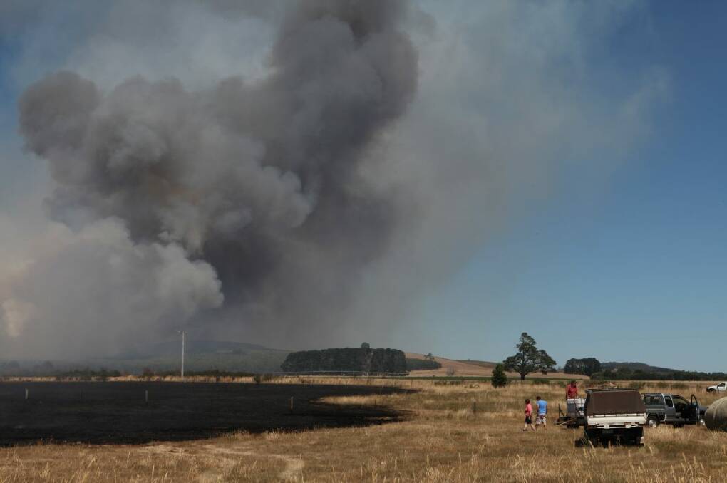 Fire damage: Legal action has been launched over the Blampied fire in February last year. PICTURE: ADAM TRAFFORD