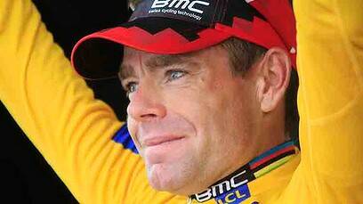 CHAMPION: Cadel Evans will bring a huge presence to the Australian Road Cycling Championships in Ballarat this weekend.